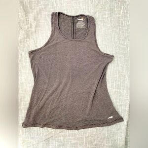 Avia Striped Activewear Tank | Medium | Mesh Racerback